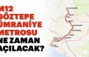 Ümraniye-Ataşehir-Göztepe Metro Hattı 2026 Sonunda...