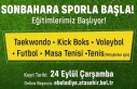 Ataşehir’de Sporla Dolu Bir Sonbahar Başlıyor!