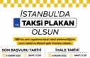 İstanbul’da Taksi Plakan Olsun!