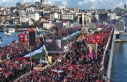 Galata Köprüsü’nde Filistin İçin Tarihi Buluşma