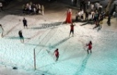 Çankırı'da Tuz Üzerinde Kıyasıya Futbol Mücadelesi Devam Ediyor