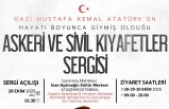ATATÜRK’ÜN KIYAFETLERİ ATAŞEHİR’DE SERGİLENECEK