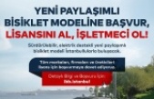 İstanbul’da Elektrikli Paylaşımlı Bisiklet Dönemi Başlıyor