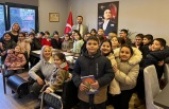 İçerenköy Muhtarlığına Hasanleyli İlkokulu’ndan Anlamlı Ziyaret