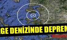Ege Denizi'nde 4 büyüklüğünde deprem