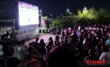Kalamış’ta maç keyfi