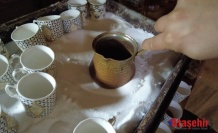 Çankırılılar Beş Asırlık Kahve Kültürü Geleneğini Tuz Üzerine Taşıdı