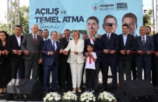 ATAŞEHİR BELEDİYESİ, YENİ PROJELERİN AÇILIŞ VE TEMEL ATMA TÖRENİNİ GERÇEKLEŞTİRDİ