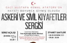 ATATÜRK’ÜN KIYAFETLERİ ATAŞEHİR’DE SERGİLENECEK