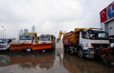 Ataşehir Belediyesi, Beklenen Kar Yağışı Öncesinde Hazırlıklarını Tamamladı