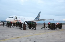 Düşen Libya Uçağında Şehit Olan Komutanlar Ülkelerine Uğurlandı