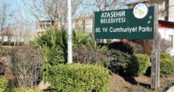 Ataşehir'de Yeşil alanlar artıyor, 2017