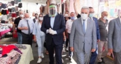 Barbaros Mahallesine Kapalı Pazar Alanına kavuştu