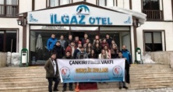 Çankırı Eğitim Kültür Vakfı, Bursiyerleri, Ilgaz Kayak Merkezi gezisi 2017