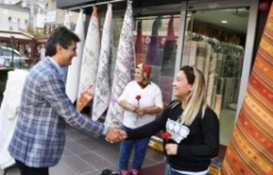 Ak Parti İlçe Başkanı Ahmet Özcan'ın İçerenköy Esnaf ve Ak Nokta ziyareti 2018 1