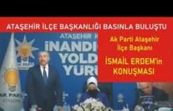 Ak Parti İlçe Başkanlığı Basınla Buluştu