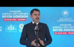 Ataşehir, Şerifali, İmar İskan Blokları, Temel Atma Töreni, Murat Kurum'un Konuşması