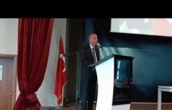 Battal İlgezdi meclis grubuna konuşurken, Meclis karıştı.