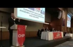 CHP Ataşehir Genel Kurulu - Ataşehir Belediye başkanı Battal İlgezdi nin konuşması