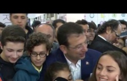 TÜYAP, SANAT, VE KİTAP, FUARI, EKREM İMAMOĞLUNUN KONUŞMASI