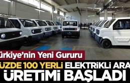 Türkiye’nin Yeni Gururu: Yüzde 100 yerli elektrikli araç üretimi başladı