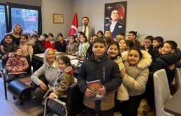 İçerenköy Muhtarlığına Hasanleyli İlkokulu’ndan Anlamlı Ziyaret