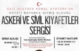 ATATÜRK’ÜN KIYAFETLERİ ATAŞEHİR’DE...