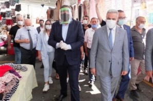 Barbaros Mahallesine Kapalı Pazar Alanına kavuştu