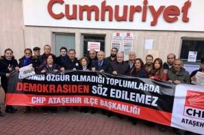 CHP Ataşehir İlçe Başkanlığı,  Cumhuriyet Gazetesi Destek Ziyareti