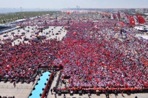 Yenikapı Demokrasi ve Şehitler Mitingi fotoları 2016