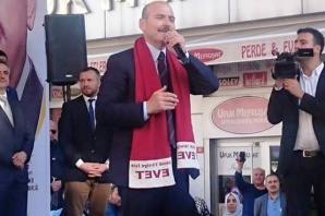 İçişleri Bakanı Süleyman Soylu Ataşehir Referandum Çalışması 2017