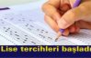 2014 Lise tercihleri başladı