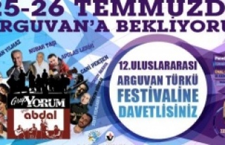 12. ULUSLARARASI ARGUVAN TÜRKÜ FESTİVALİ