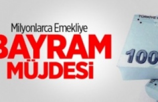 Emekliye Bayramı öncesi müjde