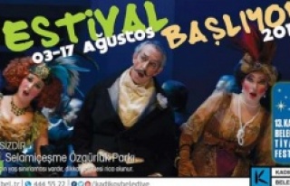 KADIKÖY BELEDİYESİ TİYATRO FESTİVALİ BAŞLADI