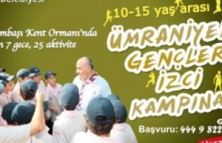 ÜMRANİYELİ ÇOCUKLARIN İLK İZCİLİK HEYECANI...