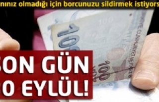 Gelir testi başvuruları için son 2 gün