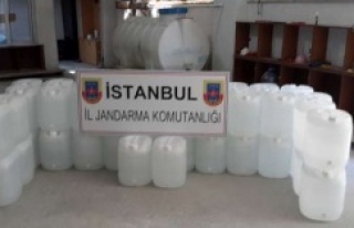 İstanbul'da sahte içki operasyonu