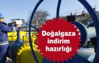 Doğalgazda indirim sinyali