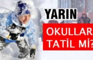 İstanbul'da Okullar Tatil Edildimi