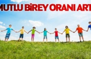 Mutlu olduğunu beyan eden bireylerin oranı %56,6...