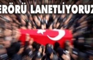 Terörü Lanetliyoruz