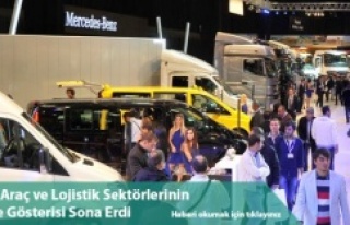 TİCARİ ARAÇ VE LOJİSTİK SEKTÖRLERİ FUARI SONA...