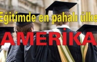 Eğitimde en pahalı ülke Amerika