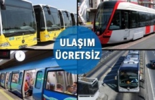 İstanbul'da Ücretsiz ulaşım 31 Temmuz gecesine...
