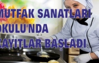 İSMEK MUTFAK SANATLARI OKULU'NDA KAYITLAR BAŞLADI