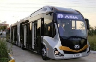 Türkiye'nin ilk yerli metrobüsü Akia