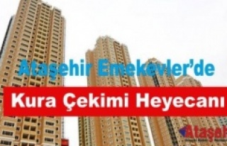 Ataşehir  Emekevler’de Kura Çekimi Heyecanı