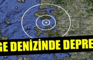 Ege Denizi'nde 4 büyüklüğünde deprem
