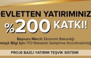 Proje bazlı teşvik dönemi başladı